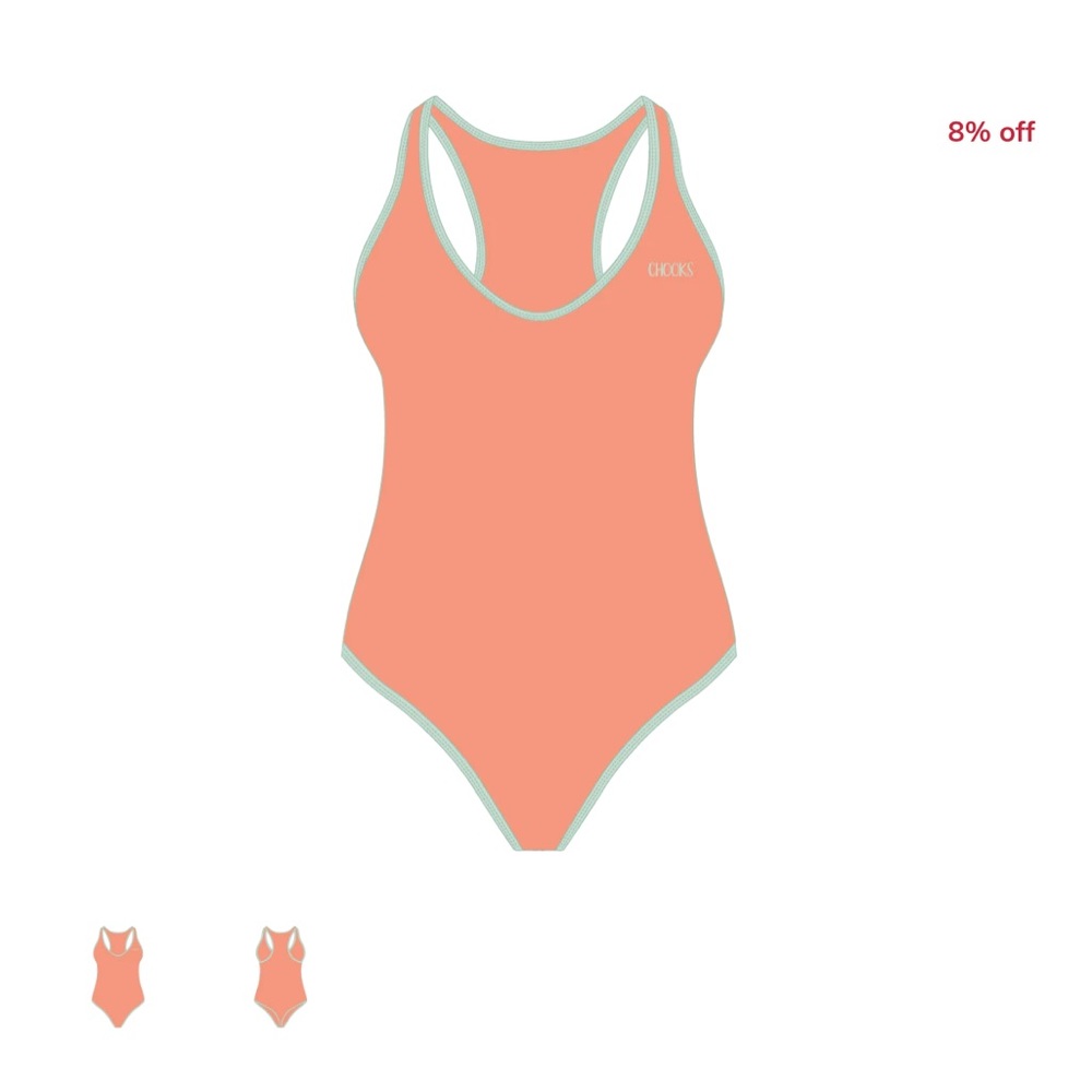 Chooks new with tags bubble gum pink bathing suit